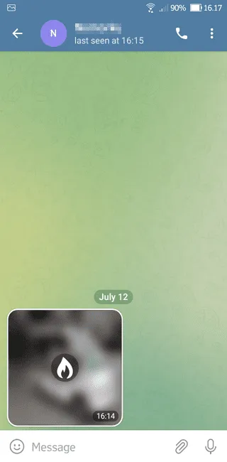 Screenshot 20220712 161752 Cara Kirim Foto Sekali Lihat di Aplikasi Telegram 9 Screenshot 20220712 161752