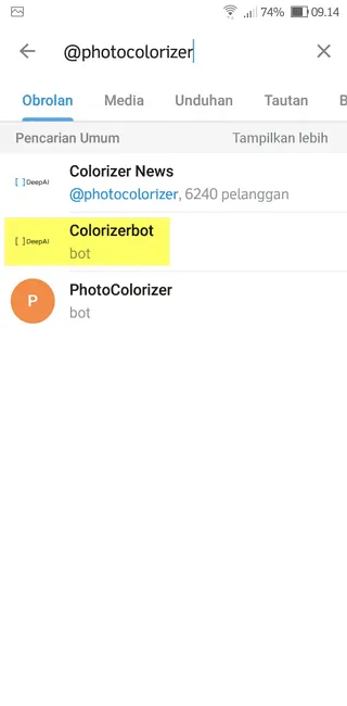 Screenshot 20220716 091446 Cara Ubah Foto Hitam Putih Menjadi Berwarna di Telegram 2 Screenshot 20220716 091446