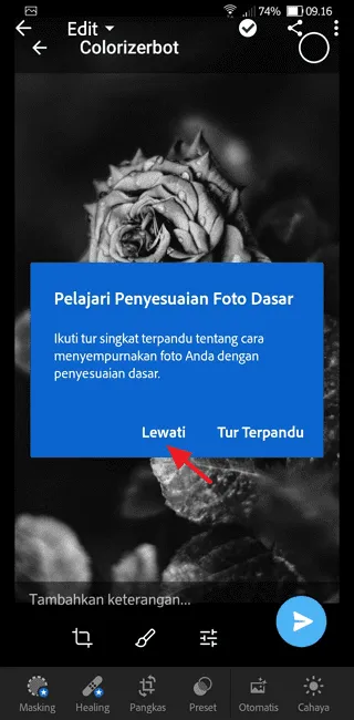 Screenshot 20220717 130442 Cara Edit Foto di Adobe Lightroom Mobile untuk Pemula 9 Screenshot 20220717 130442