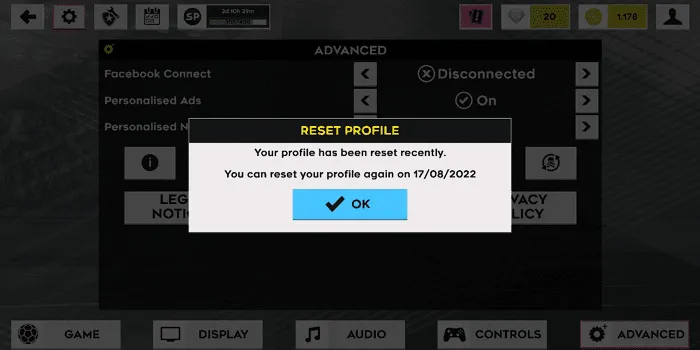 Screenshot 20220718 203044 Cara Mudah Reset Akun Dream League Soccer 2022 8 Screenshot 20220718 203044