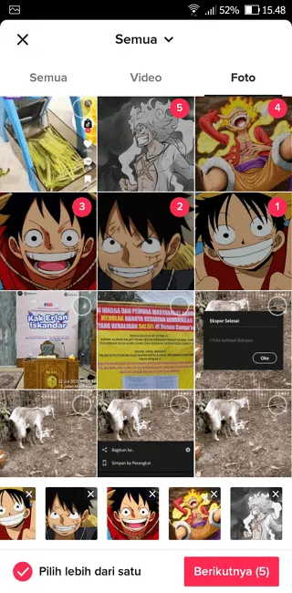 Screenshot 20220722 154900 Cara Buat Slide Show di Aplikasi TikTok dengan Mudah 8 Screenshot 20220722 154900