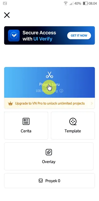 Screenshot 20220729 080502 Cara Mudah Menambahkan Watermark Video di Aplikasi VN 2 Screenshot 20220729 080502