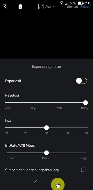 Screenshot 20220731 071110 Cara Cepat Mengubah Aspek Rasio Video di Aplikasi VN 11 Screenshot 20220731 071110