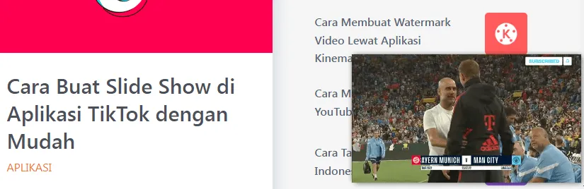 tampilan pop out video Cara Aktifkan Pop-Out Video Browser Opera dengan Mudah 4 tampilan pop out video