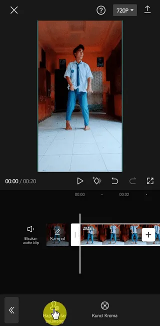 Cara Ubah Background Video Menjadi Green Screen di CapCut 10 Screenshot 20220805 094111 Cara Ubah Background Video Menjadi Green Screen di CapCut 8 Screenshot 20220805 094111