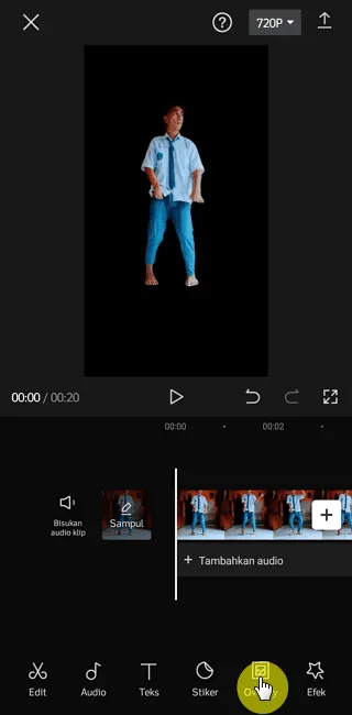 Cara Ubah Background Video Menjadi Green Screen di CapCut 13 Screenshot 20220805 094218 Cara Ubah Background Video Menjadi Green Screen di CapCut 11 Screenshot 20220805 094218