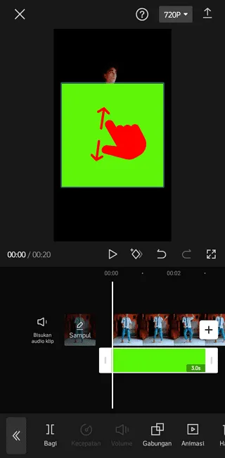 Cara Ubah Background Video Menjadi Green Screen di CapCut 17 Screenshot 20220805 094310 Cara Ubah Background Video Menjadi Green Screen di CapCut 15 Screenshot 20220805 094310