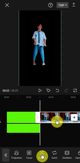 Cara Ubah Background Video Menjadi Green Screen di CapCut 24 Screenshot 20220805 094531 Cara Ubah Background Video Menjadi Green Screen di CapCut 22 Screenshot 20220805 094531