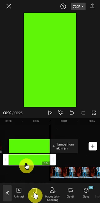Cara Ubah Background Video Menjadi Green Screen di CapCut 26 Screenshot 20220805 094603 Cara Ubah Background Video Menjadi Green Screen di CapCut 24 Screenshot 20220805 094603