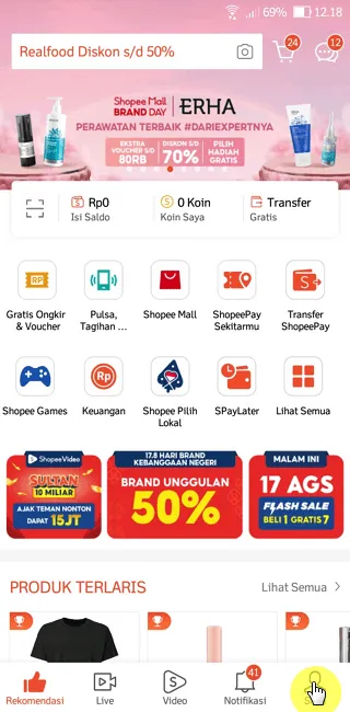Cara Mengganti Bunyi Notifikasi di Aplikasi Shopee 3 Screenshot 20220820 121828 Cara Mengganti Bunyi Notifikasi di Aplikasi Shopee 1 Screenshot 20220820 121828