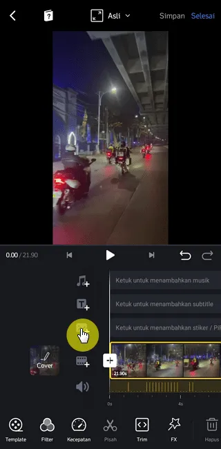 Cara Gabungkan Video Green Screen ke Video Lain di VN 10 Screenshot 20220826 082713 Cara Gabungkan Video Green Screen ke Video Lain di VN 8 Screenshot 20220826 082713