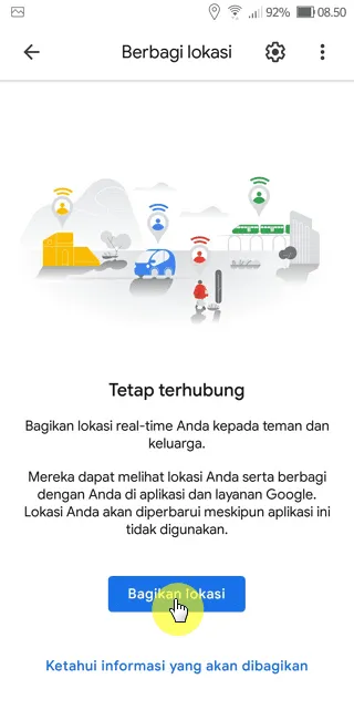 Screenshot 20220902 085018 Cara Share Lokasi di Google Maps Secara Real-Time 3 Screenshot 20220902 085018