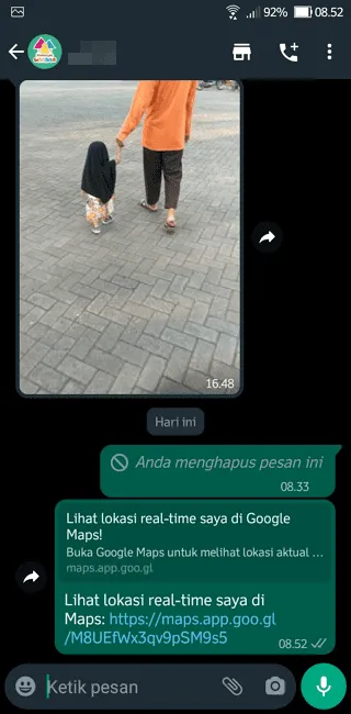 Screenshot 20220902 085215 Cara Share Lokasi di Google Maps Secara Real-Time 10 Screenshot 20220902 085215