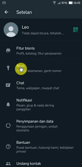 Cara Mudah Hapus Otomatis Semua Chat WhatsApp 5 Screenshot 20220907 164340 Cara Mudah Hapus Otomatis Semua Chat WhatsApp 3 Screenshot 20220907 164340