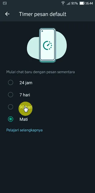 Cara Mudah Hapus Otomatis Semua Chat WhatsApp 8 Screenshot 20220907 164449 Cara Mudah Hapus Otomatis Semua Chat WhatsApp 6 Screenshot 20220907 164449