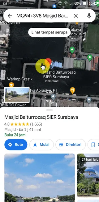 Screenshot 20220912 104247 Cara Mengukur Jarak di Google Maps dengan Mudah 4 Screenshot 20220912 104247