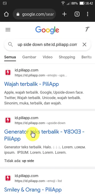 Cara Kirim Teks Terbalik di WhatsApp Tanpa Aplikasi 6 Screenshot 20220915 184205 Cara Kirim Teks Terbalik di WhatsApp Tanpa Aplikasi 4 Screenshot 20220915 184205