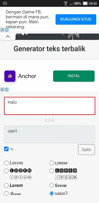 Cara Kirim Teks Terbalik di WhatsApp Tanpa Aplikasi 7 Screenshot 20220915 184238 Cara Kirim Teks Terbalik di WhatsApp Tanpa Aplikasi 5 Screenshot 20220915 184238