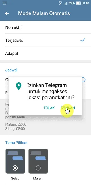 Cara Membuat Jadwal Otomatis Dark Mode di Aplikasi Telegram 10 Screenshot 20220922 084008 Cara Membuat Jadwal Otomatis Dark Mode di Aplikasi Telegram 8 Screenshot 20220922 084008