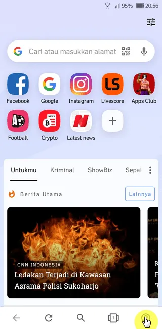 Screenshot 20220925 205611 Cara Blokir Iklan yang Mengganggu di Aplikasi Opera 1 Screenshot 20220925 205611