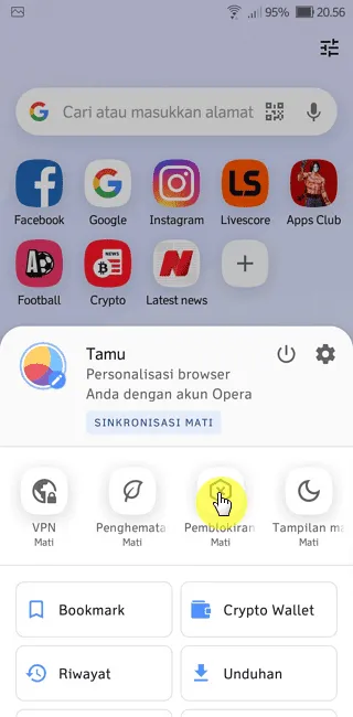 Screenshot 20220925 205626 Cara Blokir Iklan yang Mengganggu di Aplikasi Opera 2 Screenshot 20220925 205626