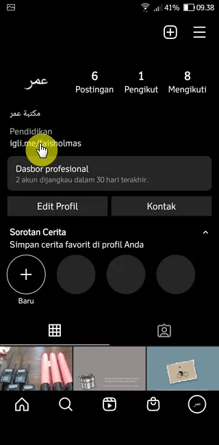 Cara Cepat Membuat Link WhatsApp di Aplikasi Instagram 26 Screenshot 20220927 093823 Cara Cepat Membuat Link WhatsApp di Aplikasi Instagram 24 Screenshot 20220927 093823