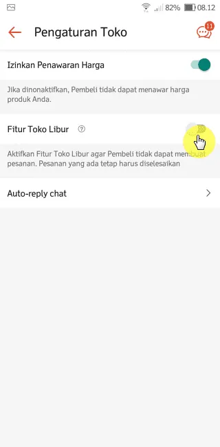 Cara Mengaktifkan Fitur Toko Libur di Aplikasi Shopee 7 Screenshot 20220929 081236 Cara Mengaktifkan Fitur Toko Libur di Aplikasi Shopee 5 Screenshot 20220929 081236