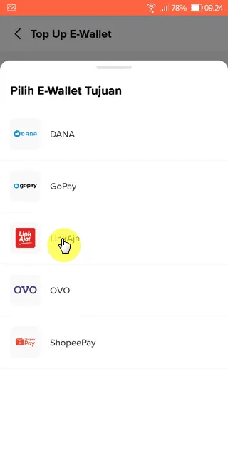 Screenshot 20220930 092453 Cara Top Up LinkAja Tanpa Biaya Admin Lewat Flip 5 Screenshot 20220930 092453