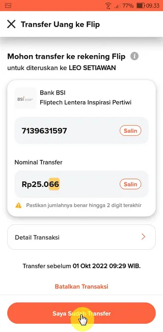 Screenshot 20220930 093359 Cara Top Up LinkAja Tanpa Biaya Admin Lewat Flip 24 Screenshot 20220930 093359