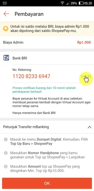Screenshot 20221004 052039 Cara Transfer Saldo LinkAja ke ShopeePay dengan Mudah 6 Screenshot 20221004 052039