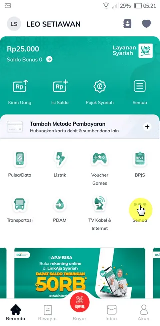 Screenshot 20221004 052109 Cara Transfer Saldo LinkAja ke ShopeePay dengan Mudah 7 Screenshot 20221004 052109