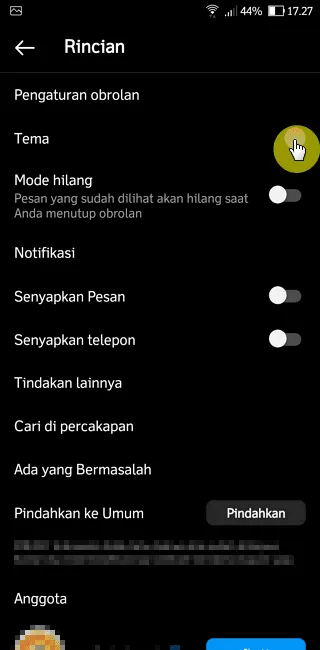 Cara Ubah Tema DM Instagram Agar Tidak Membosankan 8 Screenshot 20221005 172717 Cara Ubah Tema DM Instagram Agar Tidak Membosankan 6 Screenshot 20221005 172717