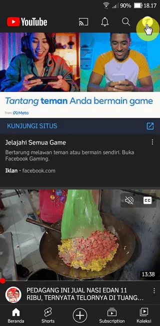 Screenshot 20221019 181747 Cara Mudah Atur Waktu Skip Video di Aplikasi YouTube 1 Screenshot 20221019 181747