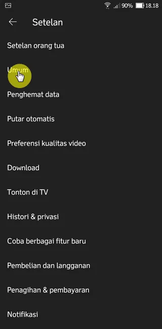 Screenshot 20221019 181823 Cara Mudah Atur Waktu Skip Video di Aplikasi YouTube 3 Screenshot 20221019 181823