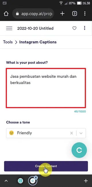 Cara Buat Caption Otomatis dan Gratis Tanpa Aplikasi 14 Screenshot 20221020 163804 Cara Buat Caption Otomatis dan Gratis Tanpa Aplikasi 12 Screenshot 20221020 163804