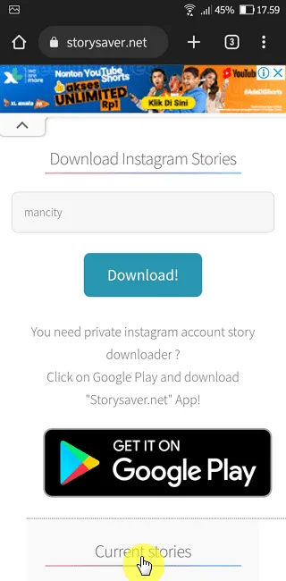 Cara Melihat Story Instagram Tanpa Diketahui Pemiliknya 8 Screenshot 20221025 175932 Cara Melihat Story Instagram Tanpa Diketahui Pemiliknya 6 Screenshot 20221025 175932