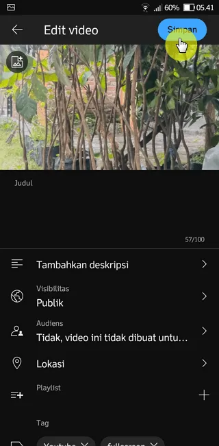 Cara Mudah Ganti Thumbnail Video di Aplikasi YouTube 11 Screenshot 20221030 054153 Cara Mudah Ganti Thumbnail Video di Aplikasi YouTube 9 Screenshot 20221030 054153