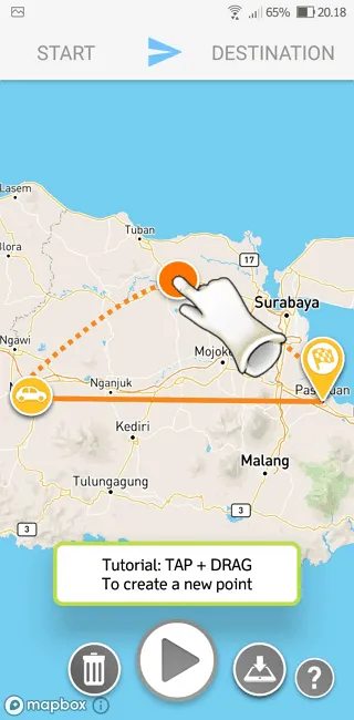 Cara Buat Animasi Rute Perjalanan Hanya dalam 3 Menit 6 Screenshot 20221031 201837 Cara Buat Animasi Rute Perjalanan Hanya dalam 3 Menit 4 Screenshot 20221031 201837