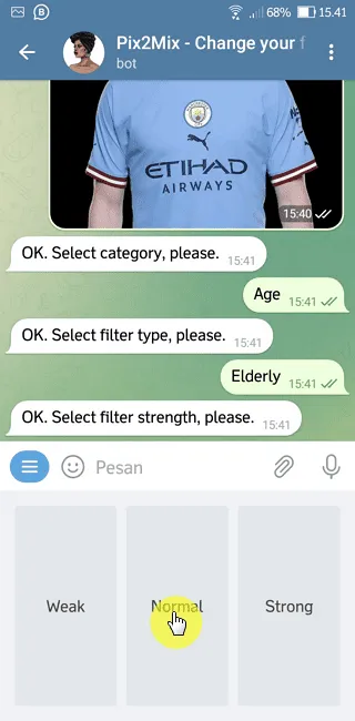 Screenshot 20221105 154201 Cara Ubah Foto Wajah Muda Jadi Tua di Aplikasi Telegram 9 Screenshot 20221105 154201