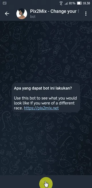 Screenshot 20221110 183856 Cara Ubah Warna Rambut pada Foto di Aplikasi Telegram 3 Screenshot 20221110 183856
