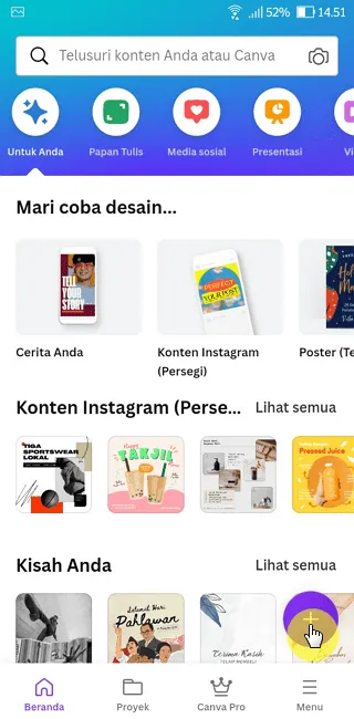 Screenshot 20221114 145108 Cara Menambahkan Efek Bayangan pada Foto di Aplikasi Canva 1 Screenshot 20221114 145108