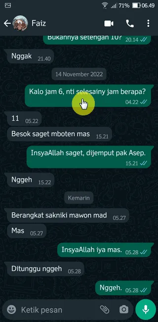 Screenshot 20221116 064933 Cara Mengirim Percakapan WhatsApp ke Orang Lain 2 Screenshot 20221116 064933