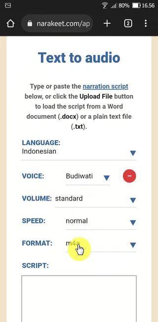 Screenshot 20221118 165616 Cara Ubah Teks Menjadi Suara Tanpa Bantuan Aplikasi 8 Screenshot 20221118 165616