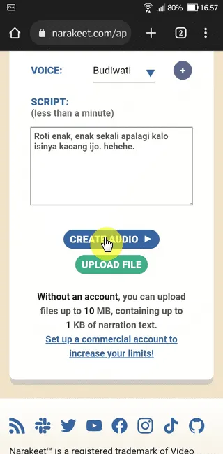 Screenshot 20221118 165740 Cara Ubah Teks Menjadi Suara Tanpa Bantuan Aplikasi 9 Screenshot 20221118 165740