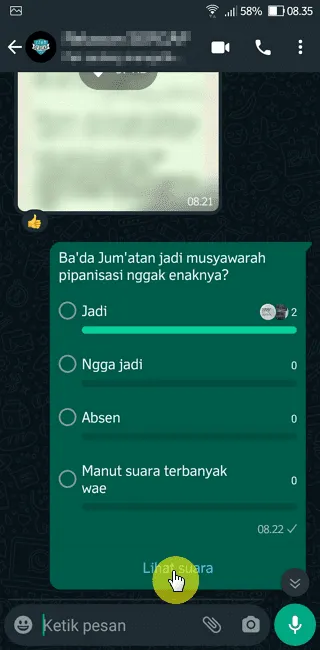 WhatsApp Image 2022 11 24 at 10.18.556 Cara Membuat Polling di WhatsApp Tanpa Aplikasi Tambahan 7 WhatsApp Image 2022 11 24 at 10.18.556