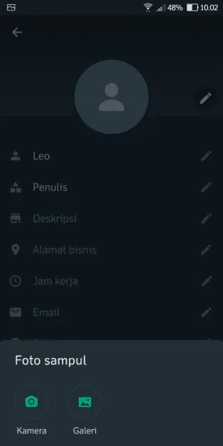 Screenshot 20221209 100204 Cara Tambahkan Foto Sampul di WhatsApp Business 7 Screenshot 20221209 100204