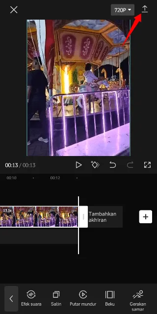 iMarkup 20221205 141756 Cara Membuat Video Berputar Mundur di Aplikasi CapCut 10 iMarkup 20221205 141756