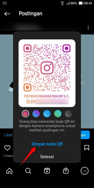 iMarkup 20221211 101656 Cara Mudah Bagikan Konten Instagram Lewat Kode QR 5 iMarkup 20221211 101656