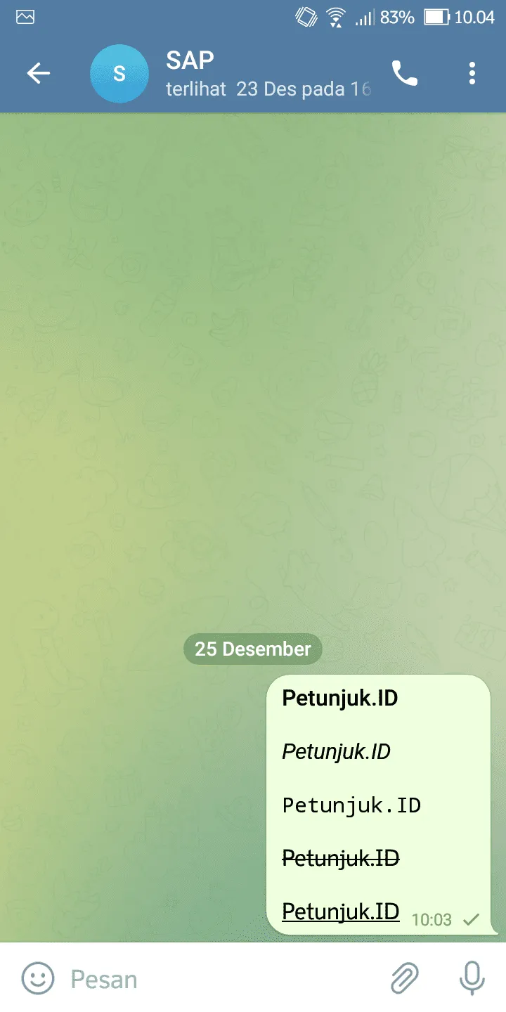 iMarkup 20221225 110850 Cara Buat Huruf Tebal, Miring, dan Coret di Telegram 5 iMarkup 20221225 110850