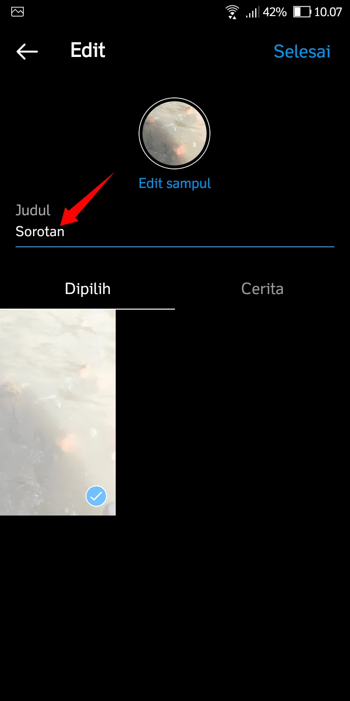 Cara Hilangkan Judul Highlight Instagram dengan Mudah 11 iMarkup 20221227 102702 Cara Hilangkan Judul Highlight Instagram dengan Mudah 9 iMarkup 20221227 102702